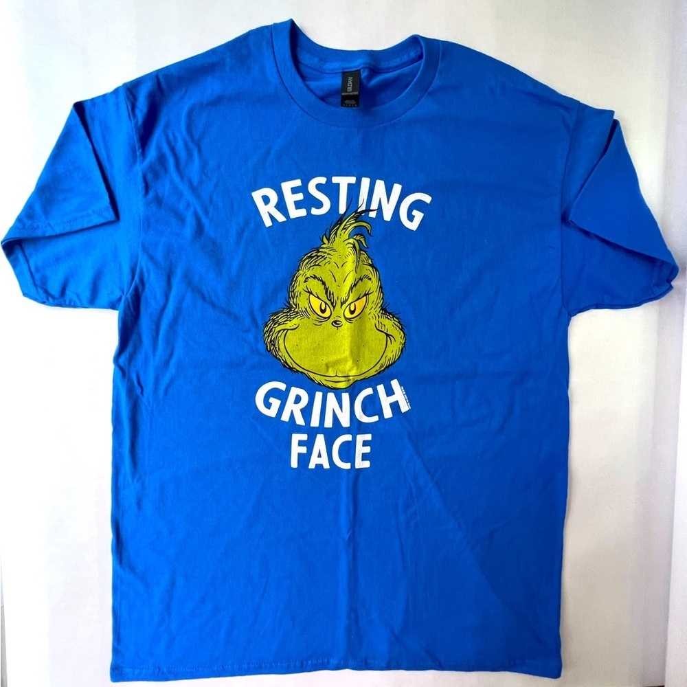 Resting Grinch Face Christmas T-shirt